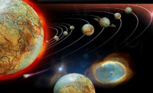 Old Observatory Karahunj - Planets. Heliocentric System