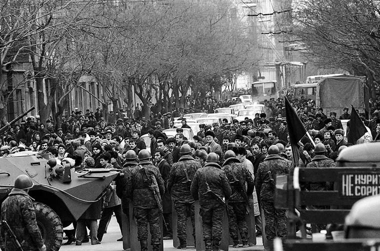 Image result for armenian pogroms in baku of 1990s
