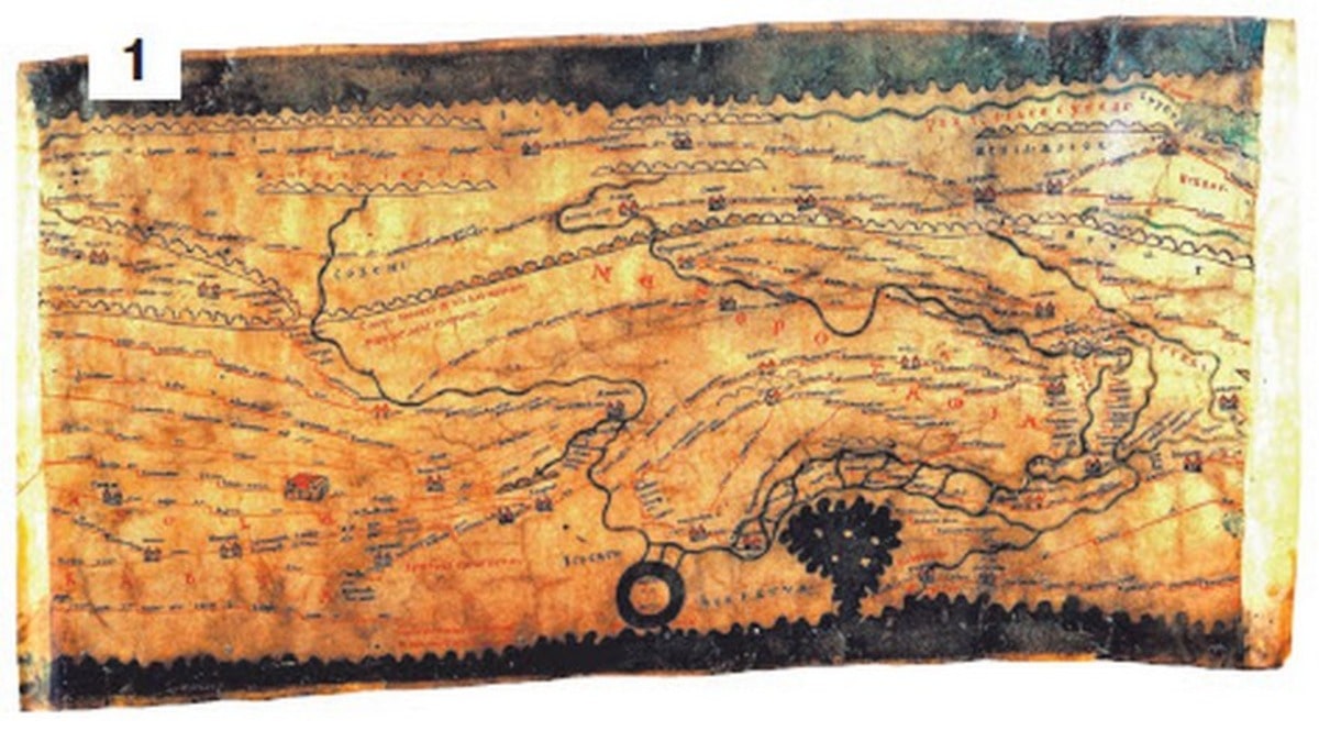 Armenia in World Cartography from Ancient Times – Roads of the Roman Empire