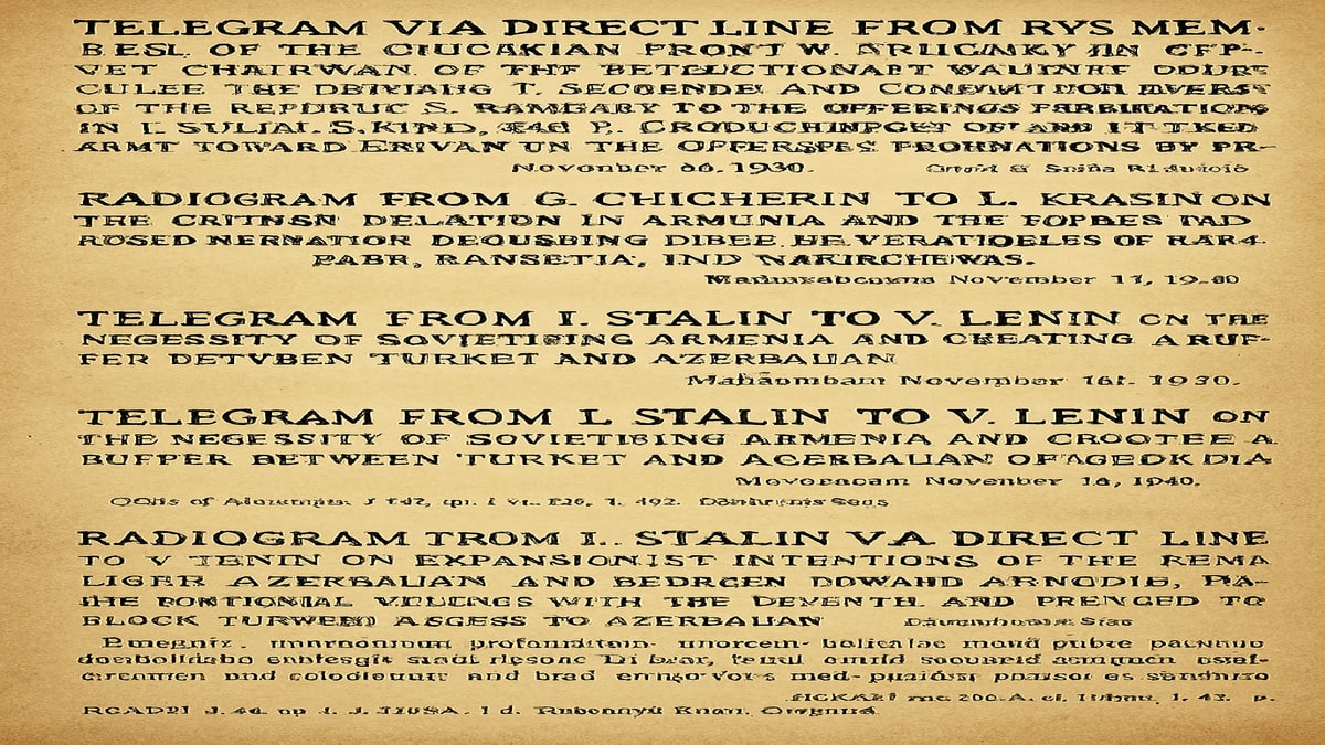 Telegram via Direct Line from RVS Member of the Caucasian Front V. Trifonov