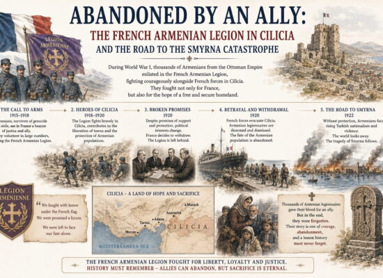 Abandoned by an Ally: The French Armenian Legion in Cilicia and the Road to the Smyrna Catastrophe
