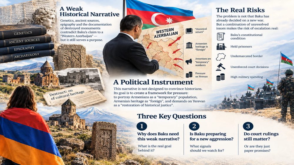 Why Baku Promotes “Western Azerbaijan”: Historical Propaganda, Coercion and the Risk of Escalation